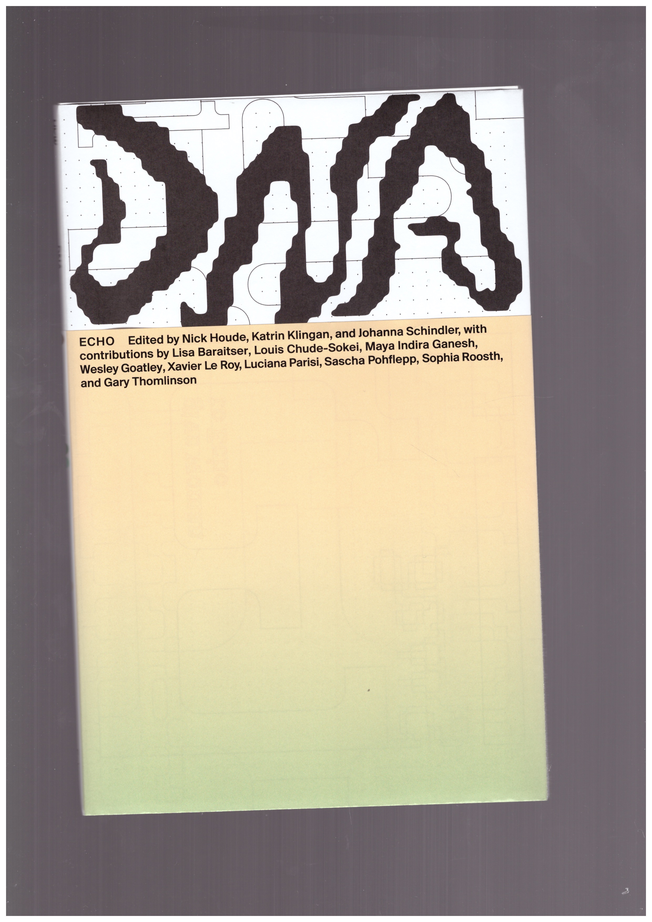 HOUDE, Nick; KLINGAN, Katrin; SCHINDLER, Johanna (eds.) - The New Alphabet/DNA #4: Echo